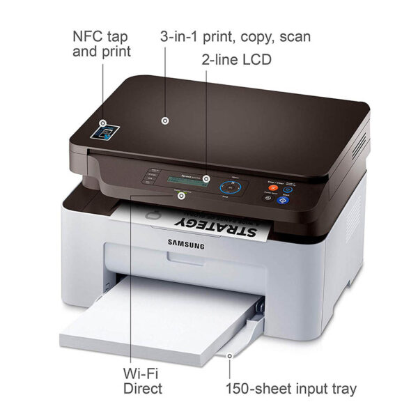 Samsung Sl-2070/xss - 3 In 1 Printer/ With Free Toner -1yr Warranty