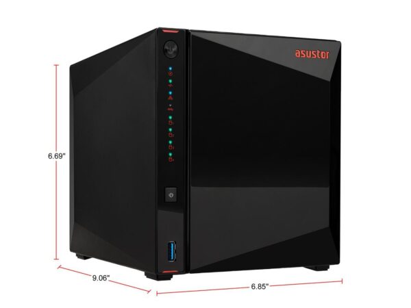 Asustor 2.5gbe Stores Even More With The As5304t With 1 Year Warranty