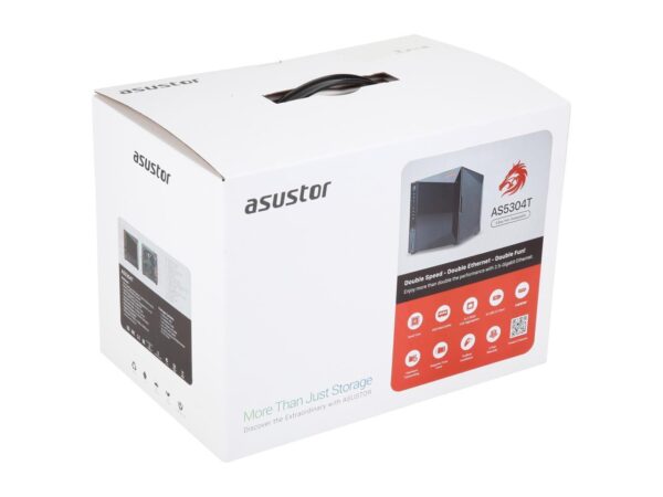 Asustor 2.5gbe Stores Even More With The As5304t With 1 Year Warranty