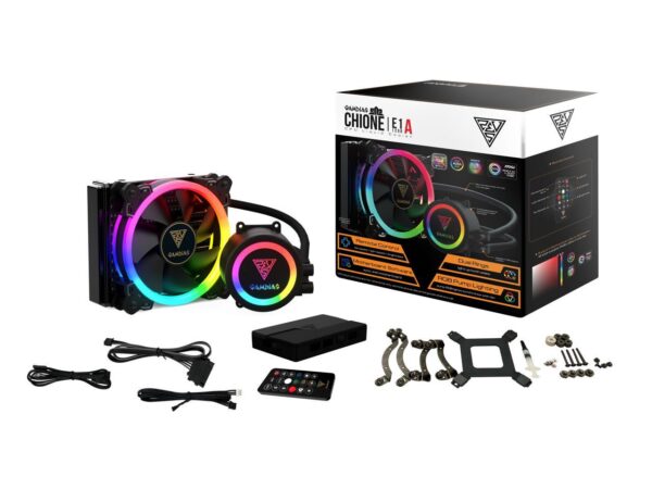 Gamdias Chione E1a-120 Liquid Cooler 1fan With 2 Years Warranty