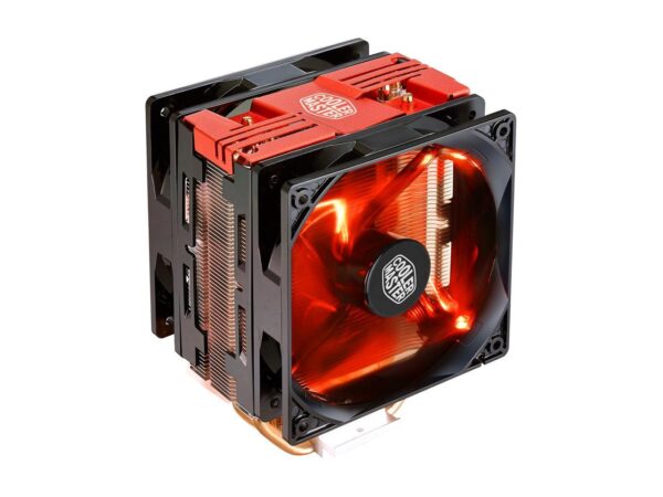Coolermaster Hyper 212 Led Turbo Dual Fan Red Cover 1 Year Warranty