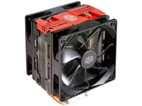 Coolermaster Hyper 212 Led Turbo Dual Fan Red Cover 1 Year Warranty