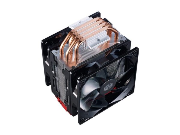 Coolermaster Hyper 212 Led Turbo Dual Fan Red Cover 1 Year Warranty