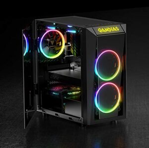41EOm67dpBL Gamdias Talos E1 Mini Tower Gaming Case Rgb Case With 1 Year Warranty