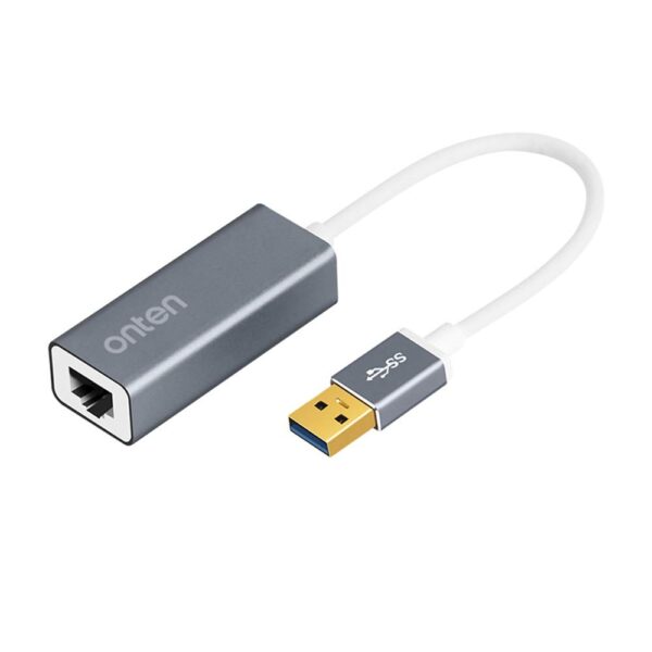41IlgubELxL._SL1000_ Onten Usb Network Adapter,aluminum Alloy Usb3.0 To Rj45 Gigabit Lan