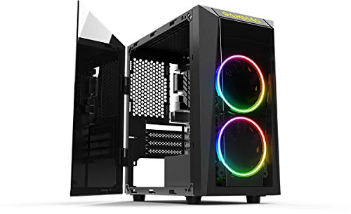 Gamdias Talos E1 Mini Tower Gaming Case Rgb Case With 1 Year Warranty