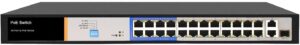 24+2+2 Switch (uplink Ports Are Gigabits And Two Sfp)