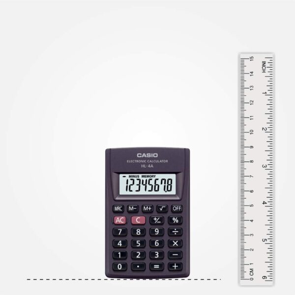 Casio Hl 4a Genuine Calculator With 1 Yr.warranty