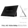 Viewsonic Td1655 Portable 1080p Touch Monitor Usb C Mini Dp 15.6"1kg