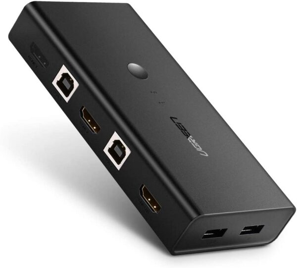 Ugreen Hdmi 2*1 Kvm Switcher Input: 2*hdmi, 2*usb 2.0-b Model : 50744