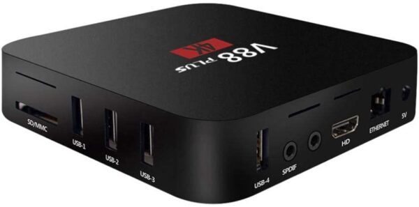 Android Tv Box Ultra 4k 2gb Ram 8gb Rom, Rochip Cpu 3229 Quad Core, V3
