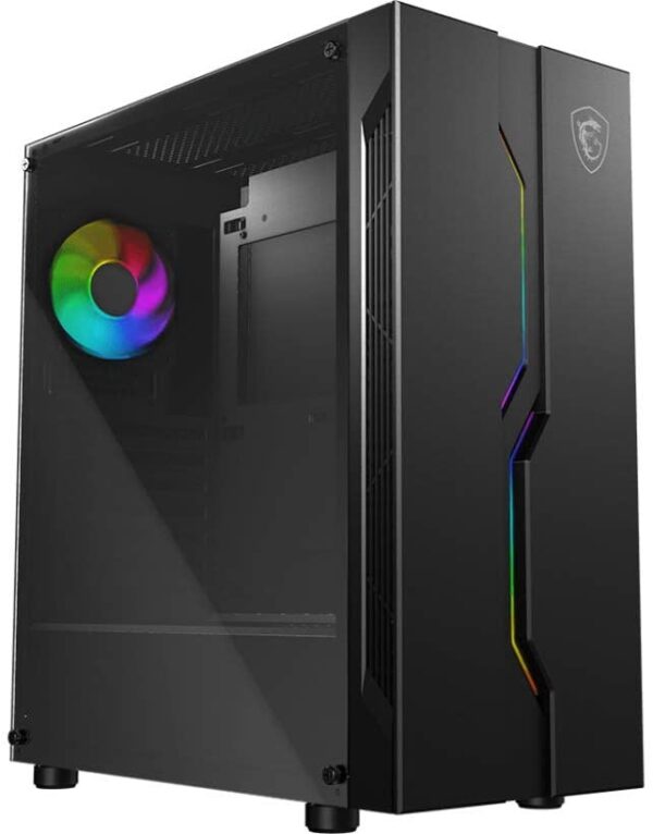 Msi Vampiric 010m Gaming Casing Atx Tower/tempered Glass/650watt Psu