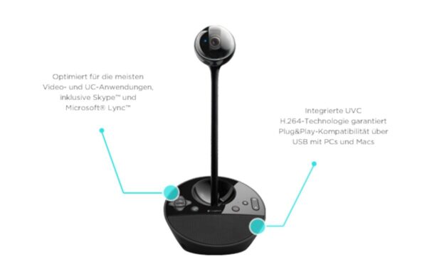 Logitetch Logitech Bcc950 Video Conference Camera- 1yr Warranty