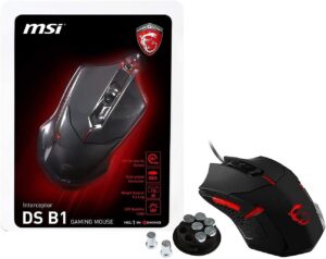 Msi Interceptror Ds B1 Gaming Mouse 4000 Fps - One Year Warranty