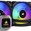 614QJbe08zL._AC_SL1500_ Corsair H100i-hydro Series Rgb Platinum 240mm Liquid Cpu Cooler