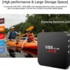 Android Tv Box Ultra 4k 2gb Ram 8gb Rom, Rochip Cpu 3229 Quad Core, V3