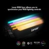 Lexar Hades 16gb Kit (8gbx2) Rgb Led Gaming Ddr4 3600 Mhz Dram Memory