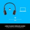 61F1lrFtbBL._AC_SL1500_ Logitech Over-the-head Wireless Headset H600 ( Genuine)