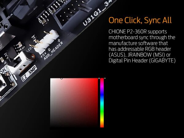 Gamdias Chione P2-360r Liquid Cooler 3 Fan With 2 Years Warranty