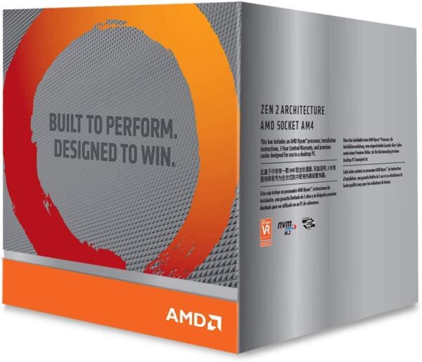 Amd Ryzen 9 3900 Amd Gaming Processor With Cooling Fan 1yr. Warranty