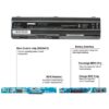 Hp Pavilion Dv4 6 Cell Genuine Battery