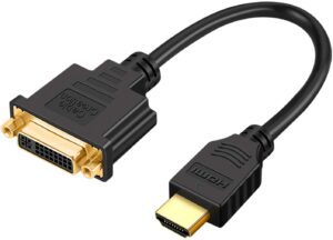 Dvi ( Female) To Hdmi(male) Convertor Cable -7days Warranty