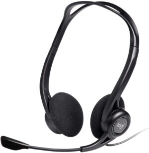 Logitech H370 Usb Digital Audio Computer Headset (black)