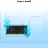 Lexar 16gb Dram, Ddr4 3200 Mhz Sodimm Laptop Ram/memory Single Stick