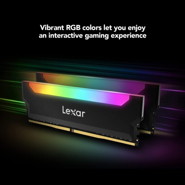 Lexar Hades 32gb Kit 3600 Mhz Dram (16gbx2) Rgb Led Lightning, Ddr4