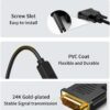 Dvi ( Female) To Hdmi(male) Convertor Cable -7days Warranty