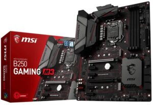 61+TVqGshoL._AC_SL1024_ Msi Msi B250 Gaming M3 Motherboard 6th/7th Gen For I3/i5/i7 Processors