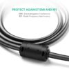 61cU9h2FxBL._AC_SL1001_ Ugreen Vga Svga Hd15 Male To Male Video Coaxial Monitor Cable 10m