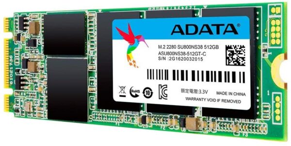 61dKgxWaucL._AC_SL1000_ Adata 512gb Su800ns M.2 Sata Ssd Internal Card For Desktop And Laptop