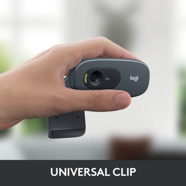 Logitech Webcam C270 Plug & Play Hd 720p Video Calling 1yr. Wrnty