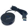 Dtech 4-port Usb 3.0 Hub With 1.2mtr Cable Led Fast Charging /data