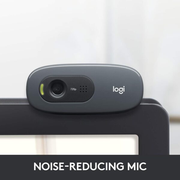 Logitech Webcam C270 Plug & Play Hd 720p Video Calling 1yr. Wrnty
