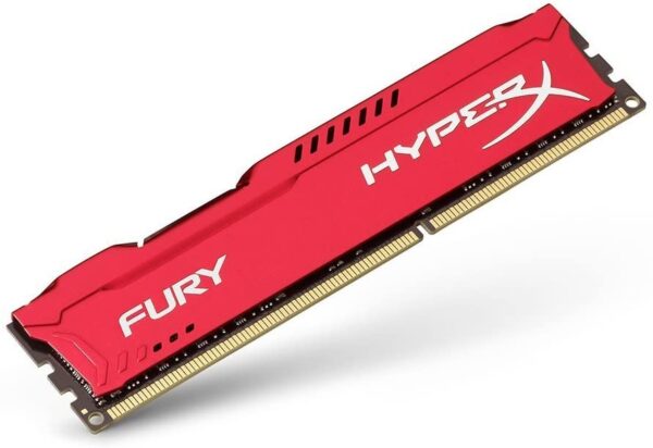 Gaming Desktop Ram 2933 Mhz Heat Sink"hyperx Fury Red 16gb Genuine