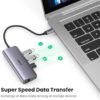 Ugreen Type C To Usb 3.0x3,hdmix1, Vgax1,gigabit Rj 45x1, 1xsd -1yr