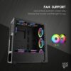 61rz9I2ObyS._AC_SL1000_ Fantech Strike Cg72 Rgb Middle Tower Case-black