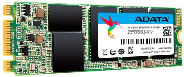 61u47Fz0QRL._AC_SL1000_ Adata 512gb Su800ns M.2 Sata Ssd Internal Card For Desktop And Laptop