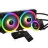 Gamdias Chione M2-240r Liquid Cooler 2 Fan With 6 Months Warranty