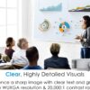Optoma Projector Wuxga Wu334 3600 Lumens With 15000 Hours Lamp Life