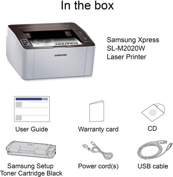 Samsung Sl-2020 Single Laser Printer With 1yr Warranty