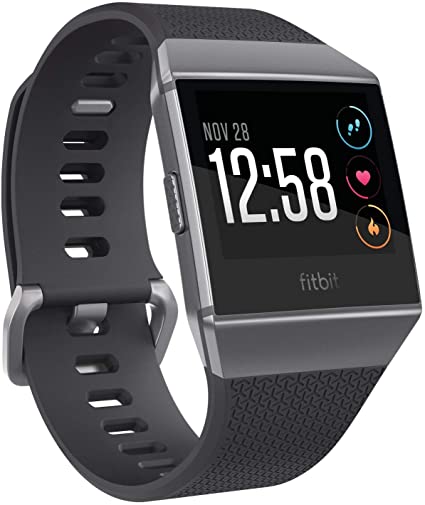 Fitbit Smart Watch Ionic (charcoal-blue Grey) Genuine & 1yr. Wrnty