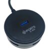 Dtech 4-port Usb 3.0 Hub With 1.2mtr Cable Led Fast Charging /data