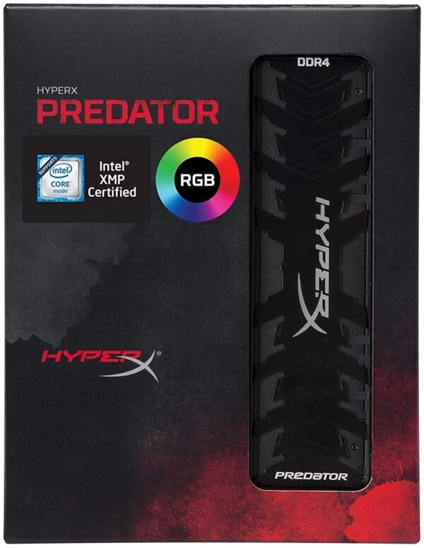 Hyperx Predator Ddr4 Rgb 8gb 3200mhz With 1 Year Warranty