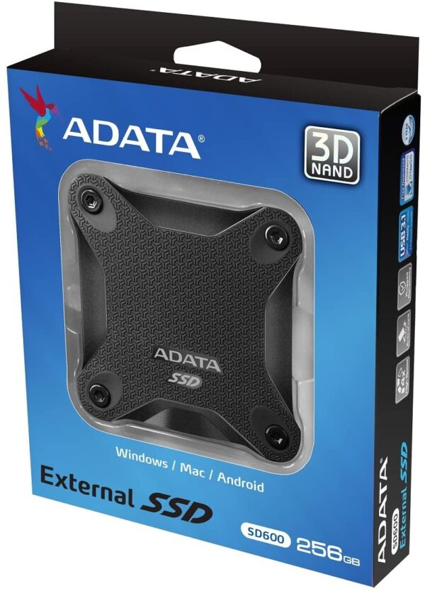 71BOWCoRK8L._AC_SL1183_ Adata 256gb Sd600 External Portable Ssd Hdd 1 Year