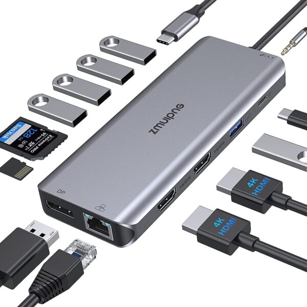 Double Type C To Usb 3.0,hdmi Type C And Card Slot N-3500