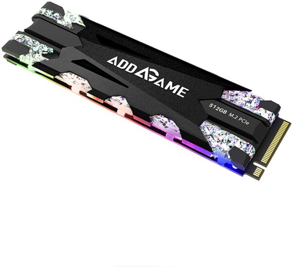 Addlink 512 Gb Gaming Ssd Heatsink Rgb With 2 Years Warranty