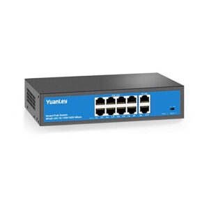 71chFy--zRL._SX679_ Poe Switch 8 Port 2 Uplink/10/100/52 Volt/1.85amp/250 Meter Support